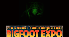 Desktop Screenshot of chautauqualakebigfoot.com